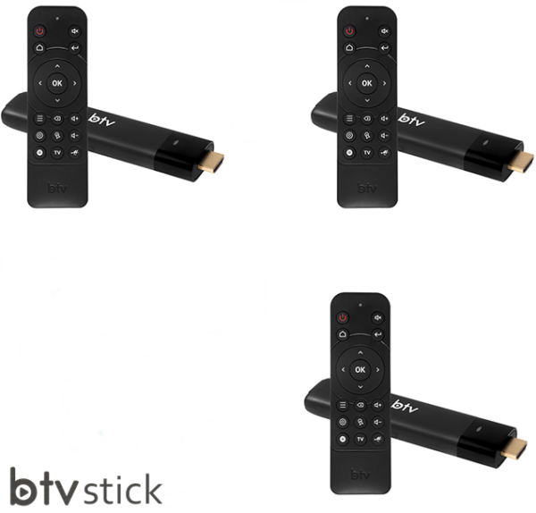Três Btv Stick ES13 UHD 4K 8GB Wi-Fi Dual Band